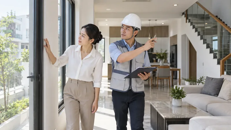 Nghiệm thu công trình nhà ở: Checklist từ phần thô đến bàn giao